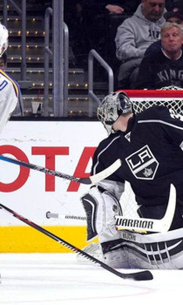 Brouwer's shootout goal lifts Blues past Kings, 2-1